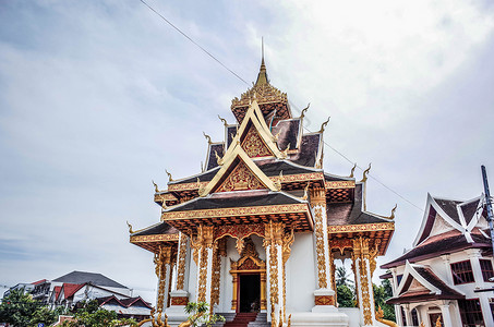 老挝万象西孟寺高清图片