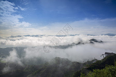 湖南崀山八角寨风光背景图片