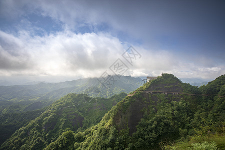 湖南崀山八角寨风光5A景区高清图片素材