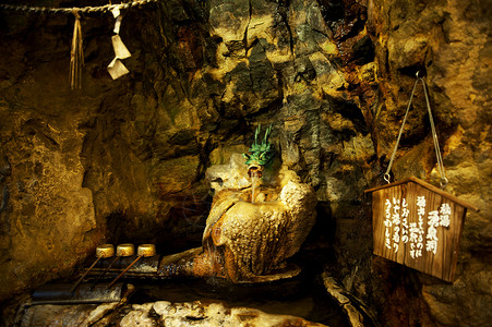 和歌山县三段壁 Sandanbeki cave背景