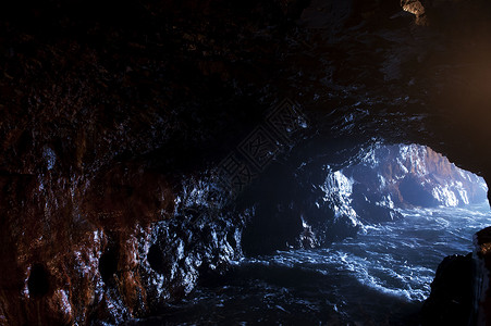 和歌山县三段壁 Sandanbeki cave背景