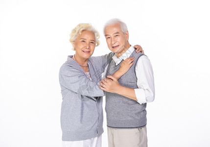 老年夫妻形象老年夫妇高清图片素材