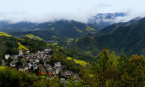 安徽石潭风景区景色旅游高清图片素材