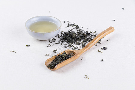 茶叶茶水绿茶高清图片素材