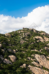 洋山山顶旅游高清图片素材