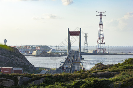 东海大桥背景