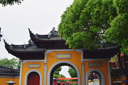 苏州寒山寺姑苏寒山寺高清图片素材