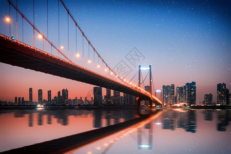 跨海大桥背景图片