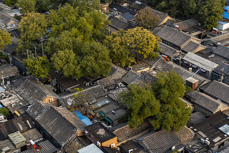 老房子素材北京胡同四合院背景