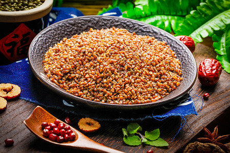 苦荞米食材高清图片素材