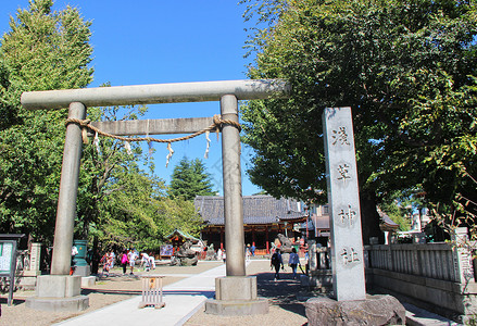 日本东京浅草神社高清图片