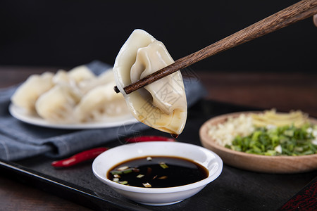 饺子水饺新年美食高清图片