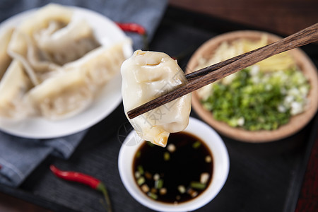 饺子水饺背景图片