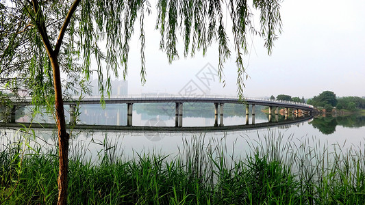 合肥景色安徽合肥休闲游玩景点翡翠湖背景