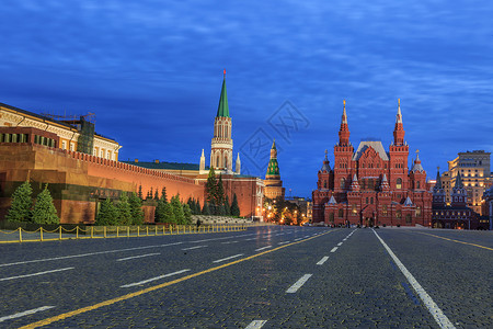 莫斯科广场当地著名旅游景点旅游目的地高清图片