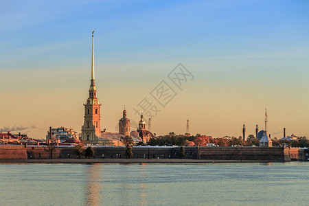 圣彼得堡旅游景点彼得堡要塞高清图片