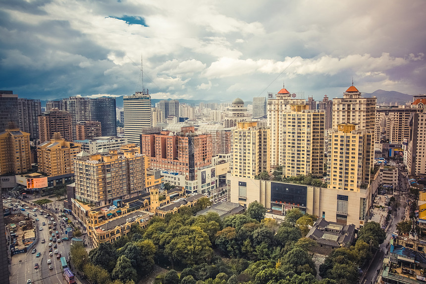 昆明五华区全景