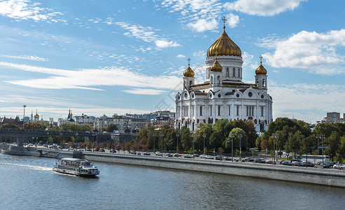 莫斯科著名景点基督救世主教堂图片