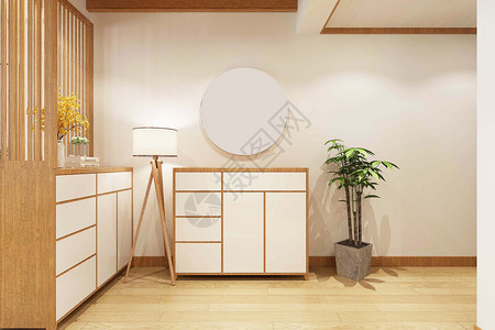 日式休闲室内木纹高清图片