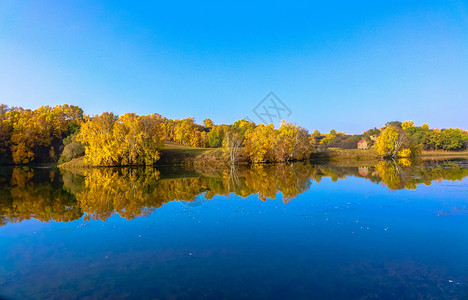 内蒙古自治区乌兰布统公主湖景区高清图片