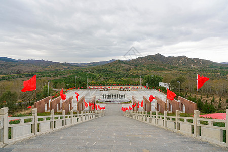 平型关战役纪念馆背景