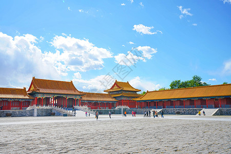 北京故宫博物院5A景点高清图片素材