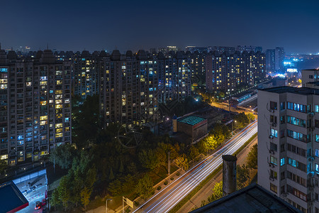 夜北京夜景晚夜高清图片