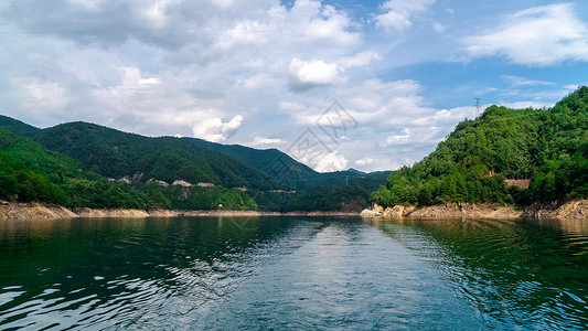 浙江云和仙宫湖旅行高清图片素材