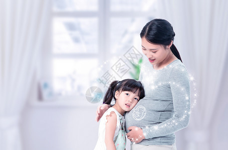 二胎生育险妇产高清图片