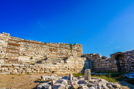 土耳其塞尔丘克阿尔忒弥斯神庙高清图片
