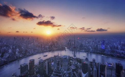上海外滩城市建筑高清图片素材