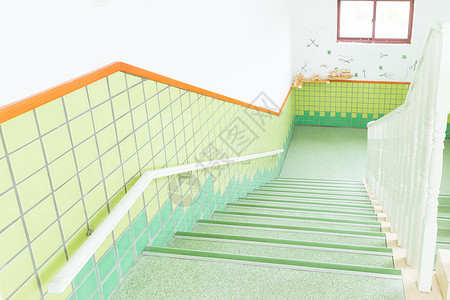 幼儿园楼梯环境背景图片