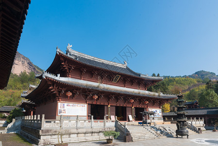 道教圣地江西鹰潭龙虎山正一观背景