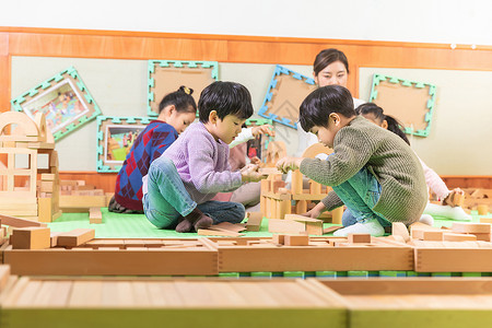 幼儿学习儿童益智教育背景