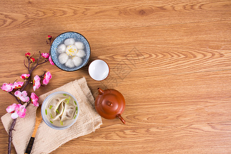 喜庆水饺美食高清图片素材