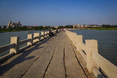 跨湖桥遗址泉州洛阳桥背景