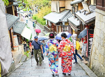 日本京都街道高清图片