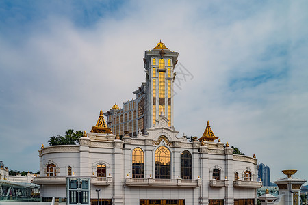 澳门银河酒店高楼高清图片素材