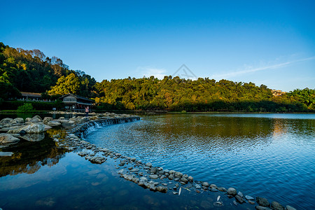 腾冲古镇云南腾冲和顺古城自然风光背景