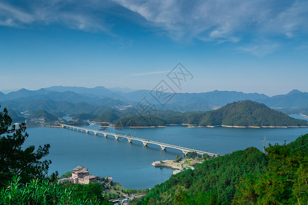 杭州千岛湖大桥千岛湖大桥背景