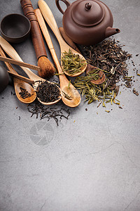 茶叶绿茶海报茶文化静物背景