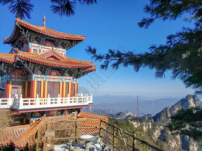 河南洛阳白云山风景区高清图片