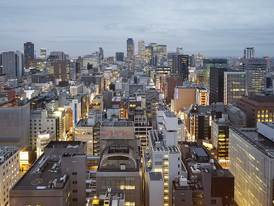 北海道札幌城市地标天际线高清图片