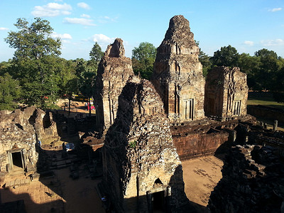 柬埔寨吴哥窟旅游目的地高清图片素材