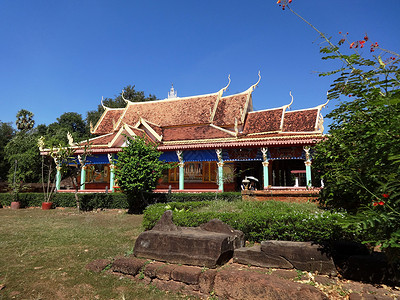 柬埔寨吴哥窟建筑人文高清图片素材