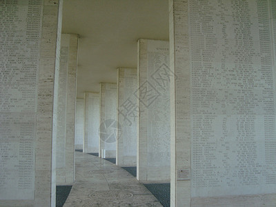 菲律宾二战公墓阵亡纪念碑刻廊背景图片