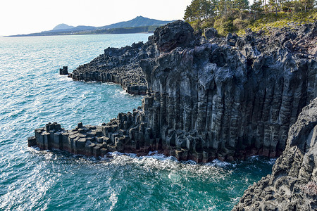 海岛悬崖悬崖峭壁高清图片素材