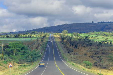 肯尼亚公路非洲高清图片素材
