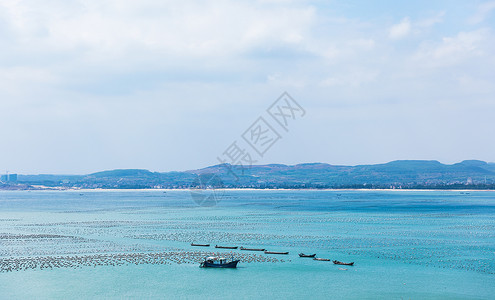 渔村小岛海岛高清图片