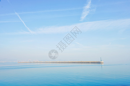 烟台莱山烟台海滨风光背景